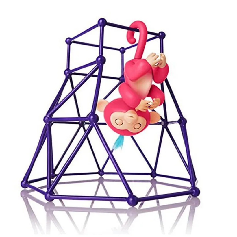 Divertido fingerling bebé mono movimiento apoyo para dedo mono deportes escalada marco figura de acción juguetes niños regalos Divertido fingerling bebé mono movimiento apoyo para dedo mono deportes escalada marco figura de acción juguetes niños regalos