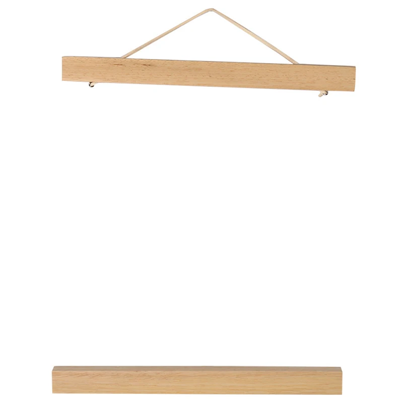 

Wooden Magnetic Poster Frame Canvas Hanger Home Decoration Minimalist