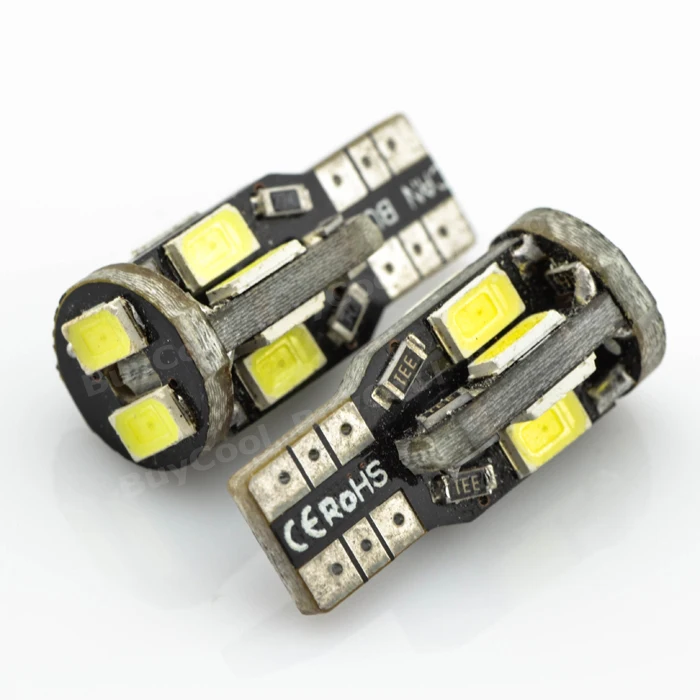Новости! Бесплатная shipping100PCS/lot авто светодиодный T10 canbus194 W5W Canbus 10smd 5630 5730 свет