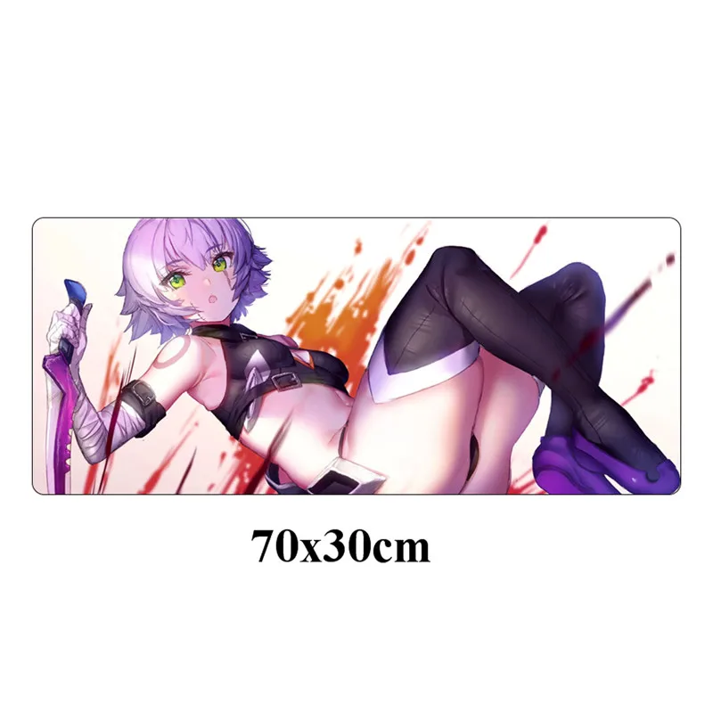 Японский аниме Rem коврик для мыши Большой 70x30 см Otaku speed Gamer коврик для мыши фиксирующий край нескользящий для планшета ПК ноутбук Настольный коврик - Цвет: Model5