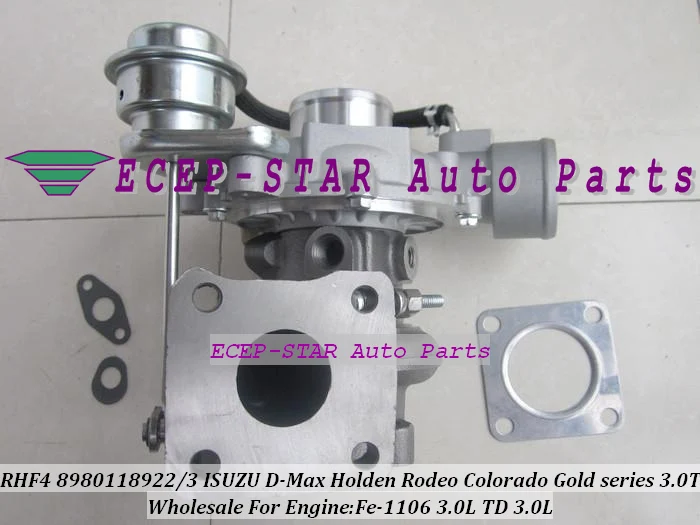 xin-RHF4 VIFE 1309 8980118922 8980118923 Turbo Turbocharger For ISUZU D-Max For Holden Rodeo Colorado Gold series Fe-1106 3.0L D (5)