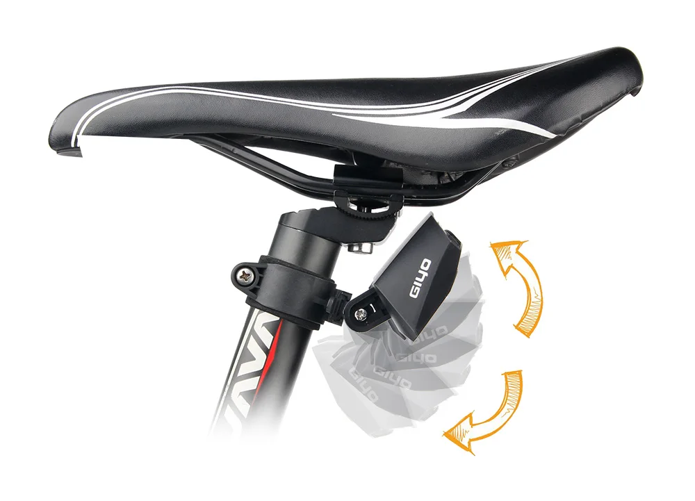 Sale GIYO Battery Pack Bicycle Light USB Rechargeable Mount Bicycle Lamp Rear Tail Light Led Turn Signals Cycling Light Bike Lantern 3