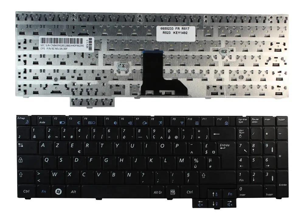 

New notebook Laptop keyboard for Samsung R620 Black French/Fr layout