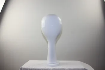 

Female Long Neck Wig White Plastic Mannequin Head