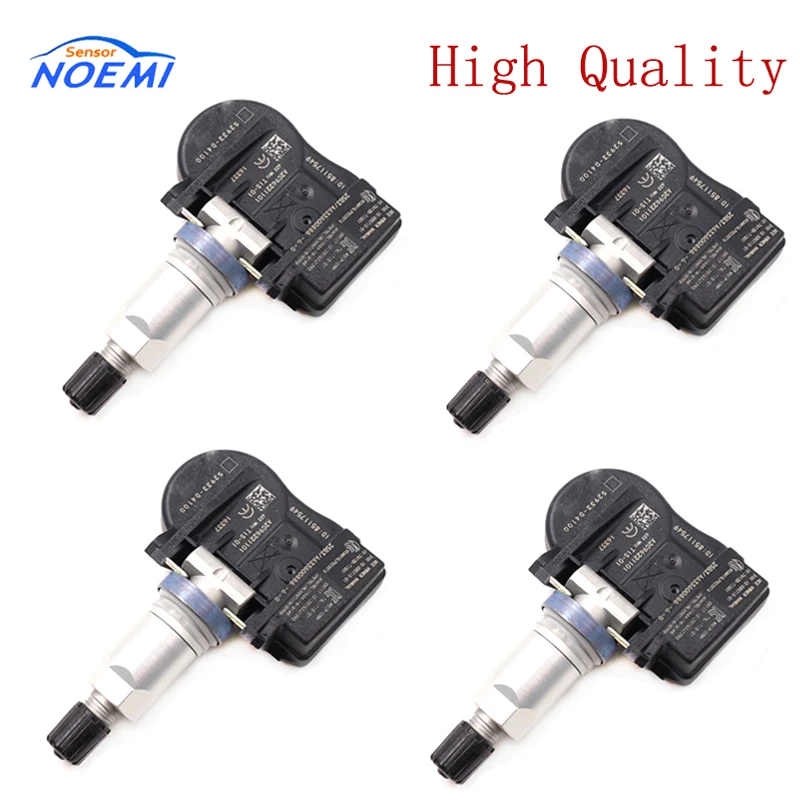 YAOPEI 4pcs 52933-D4100 433MHZ TPMS Tire Pressure Monitoring Sensor For Hyundai Kia NIRO Optima Sportage Sorento 52933D4100
