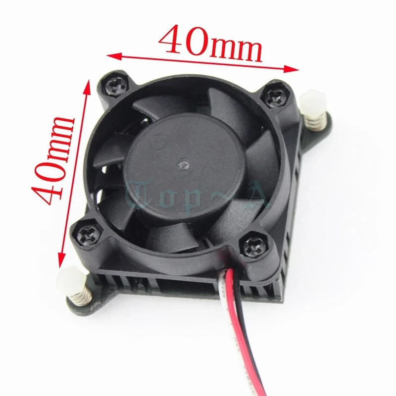 

5pcs 40mm Aluminum Heatsink For Computer Northbridge North Bridge Chipset Cooler Cooling Fan 40x40x10mm 4010