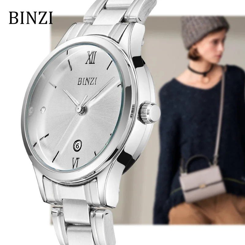 

New Stainless Steel Watch Casual Women Quartz Watch Relogio Feminino Women Wrist Watch Dress Fashion Watch Reloj Mujer Kol Saati