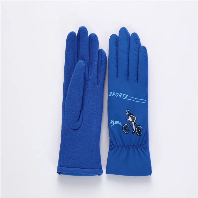 Baby Girls Boys Cotton Gloves Winter Children Warm Printing Full Finger Gloves For Kids Cartoon Mitten (1)