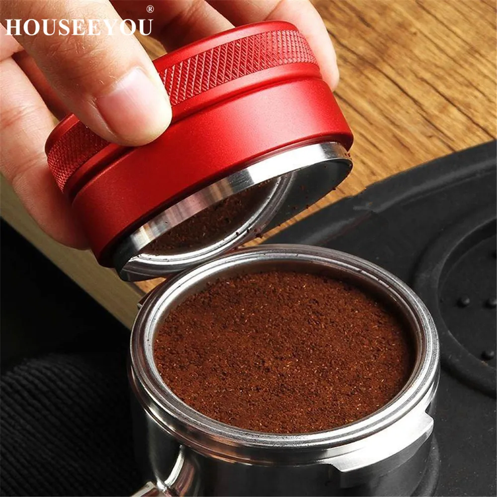 

Espresso 58mm Coffee Distributor Leveler Tool Macaron Coffee Tamper with Three Angled Slopes for Kitchen Bar Outdoor Camping