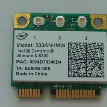 SSEA Новая Половина мини pci-E беспроводная wifi карта для Intel центрино Ultimate-N 6300 633 ANHMW 450 Мбит/с
