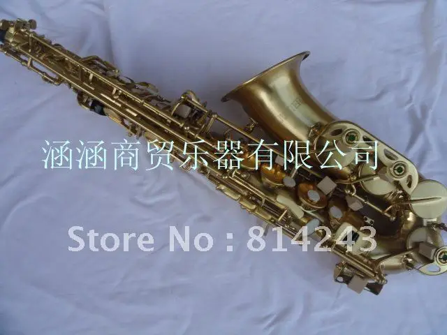 Cheap Selmer Eb Alto Saxophone Drop E Saxophone  Alto Reference 54  Bronze Brushed Professional Saxfone Musical Instruments