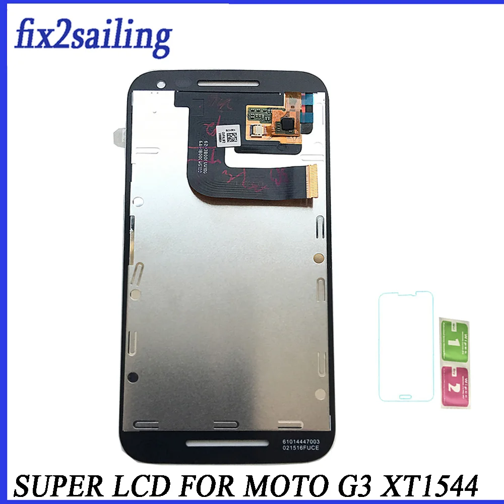 

100% LCD Display For Motorola MOTO G3 G 3rd Gen XT1544 XT1550 XT1540 XT1541 Lcd Screen Replacement Digitizer Assembly Tested