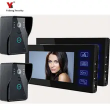 Yobang Security Wired Home Security Surveillance Doorbell System With Weatherproof Outdoor Camera Video intercom Doorphone
