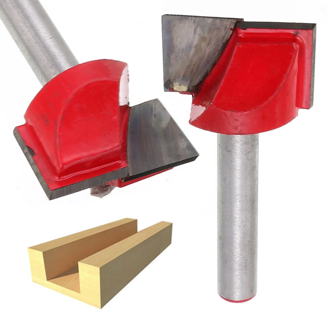 22mm Surface Planing Bottom Cleaning Router Bit Wood Milling Cutting CNC Router Mill Bit End Milling Cutter For Woodworking