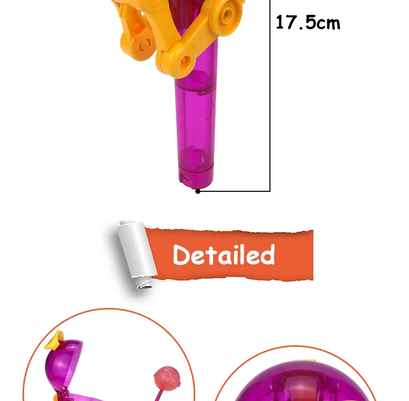 2018 Newest Robot Lollipop Holder Novelty Toys Save Candy Sugar For Children Kids Gifts Creative Glasses Pig Special Figure Fun _02