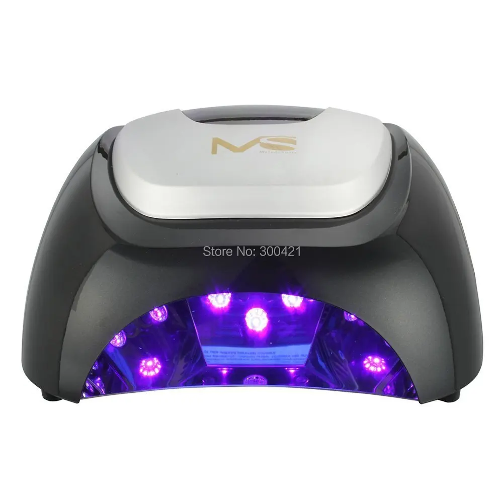 

MelodySusie 48W LED Lamp Light Professional Nail Dryer CURING Light More Quickly Dry with Timer Setting 5s/20s/30s