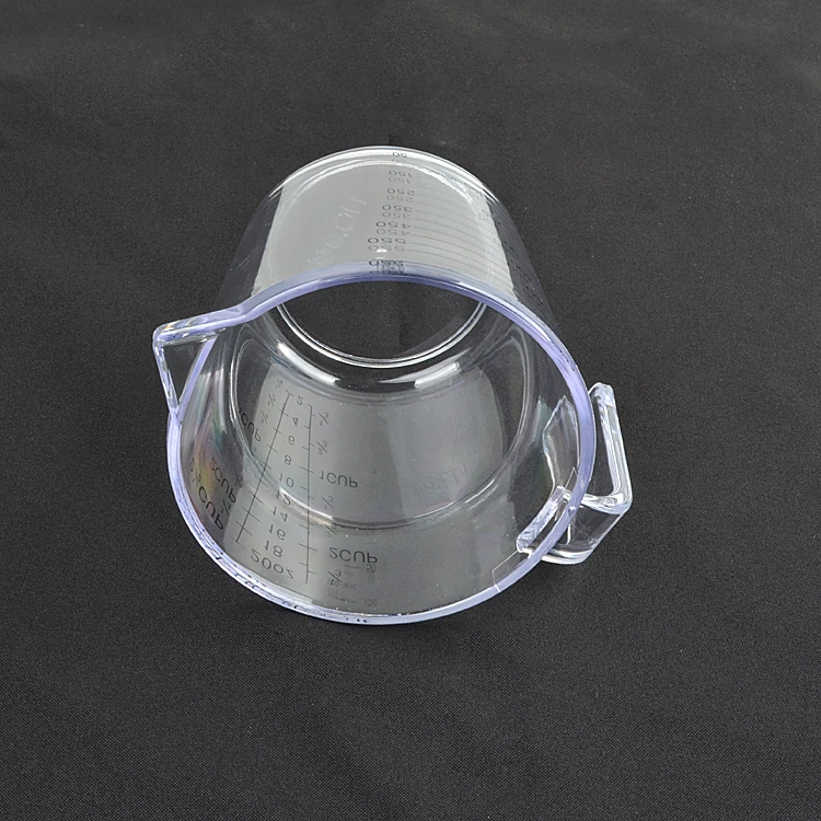 

BAKEST 600ml Clear Plastic Middle Measuring Cups