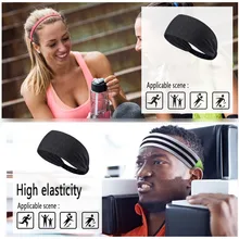 Женские лента для волос при занятиях йогой спортивные оголовье хлопок тюрбан с узлом головы основы резинка для волос широкий эластичный спортивная повязка на голову для йоги