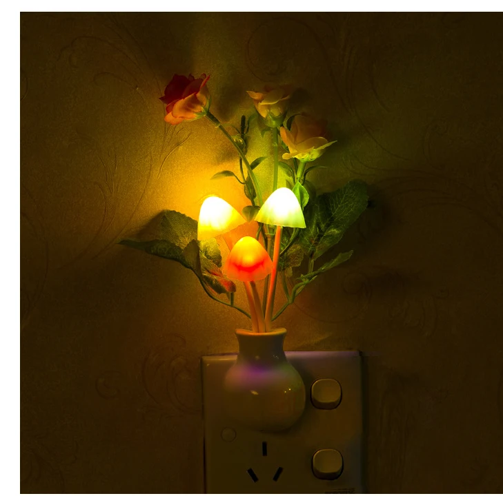 2 шт./упаковка Светодиодные ночные светильники в виде грибов|night light|led nightlightled