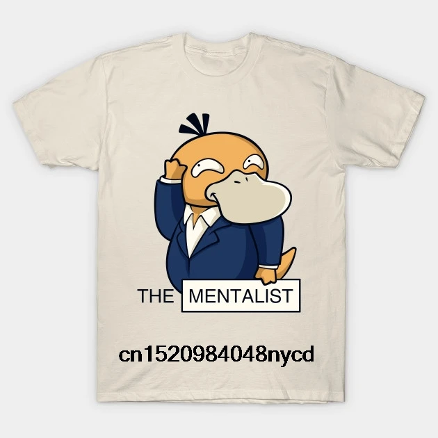 

Printed Men T Shirt Cotton tShirt O-Neck Short-Sleeve New Style The Mentalist Cartoon Women T-Shirt