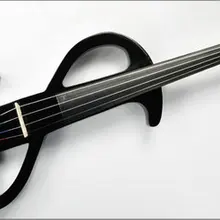 Электронная скрипка из цельного дерева электро-акустическая скрипка