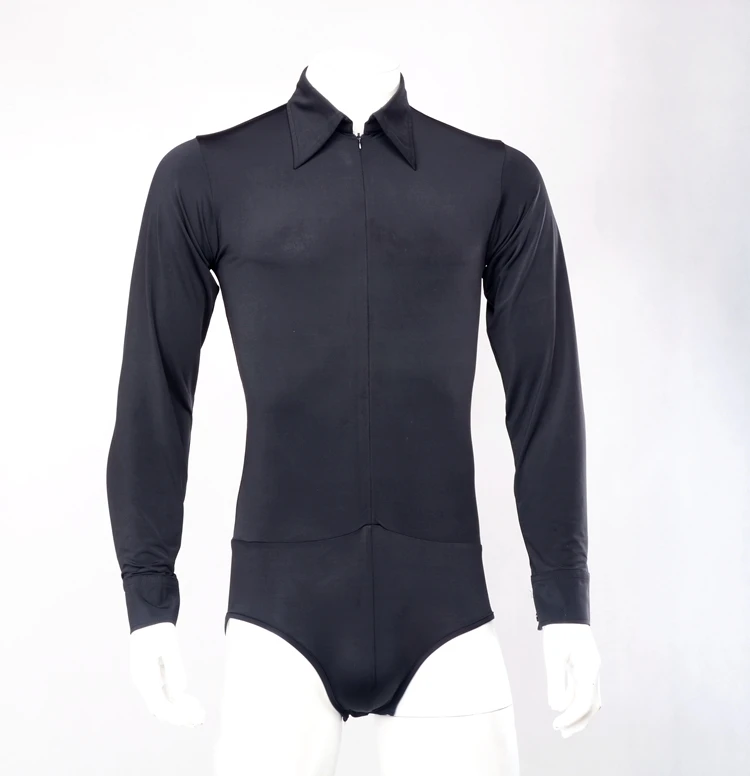 

Latin dance shirt exercises with underwear bodysuit shirt MS11007