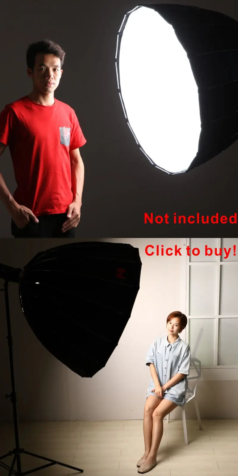 Falcon Eyes LED Studio Fill Light 60W Bi-color 3000K-8000K Podesivo osvjetljenje fotografije sa Bowen bajonetom i reflektorom i rukohvatom Falcon Eyes LED Studio Füllen Licht 60W Bicolor 3000K-8000K Einstellbare Fotobeleuchtung mit Bowen-Bajon