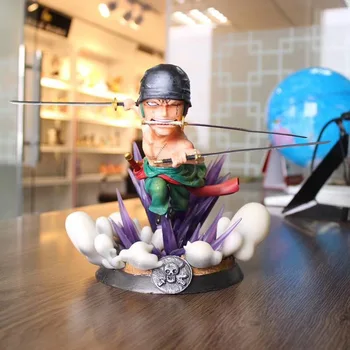 

Anime One Piece GK Statue Roronoa Zoro Santoryu Base Battle Ver PVC Action Figure Collection Model Doll Toys