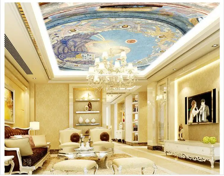 custom photo wallpaper 3d murals ceiling wallpaper statue 