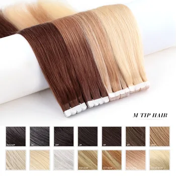 Neitsi Mini Tape In Non-Remy Human Hair Adhesive Extension 12 6