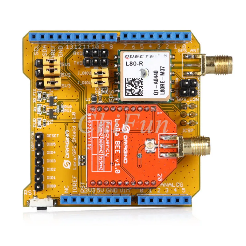 

Freeshipping Lora/GPS Shield can choose 433-868-915MHZ Frequency