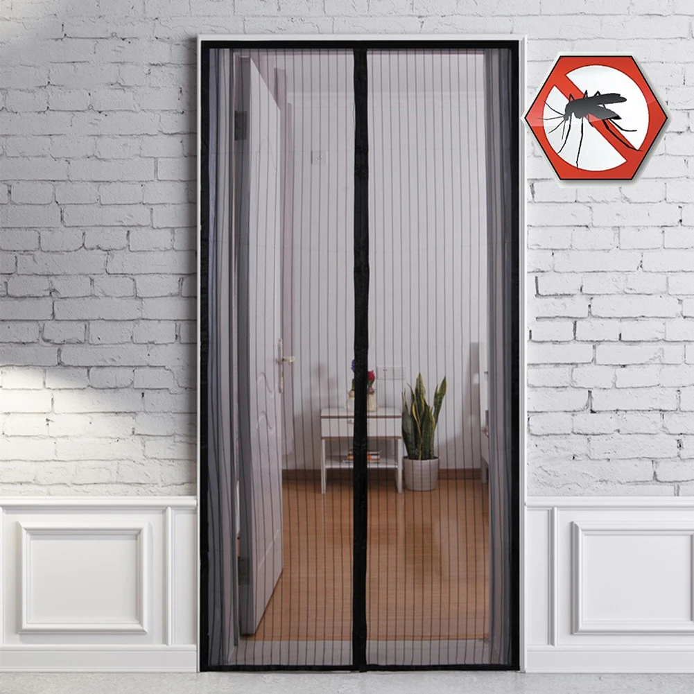 

Fly Mosquito Window Net Mesh Screen Room Mosquito Curtains Net Velcro Tape Curtain Protector anti Mosquito Door Curtain