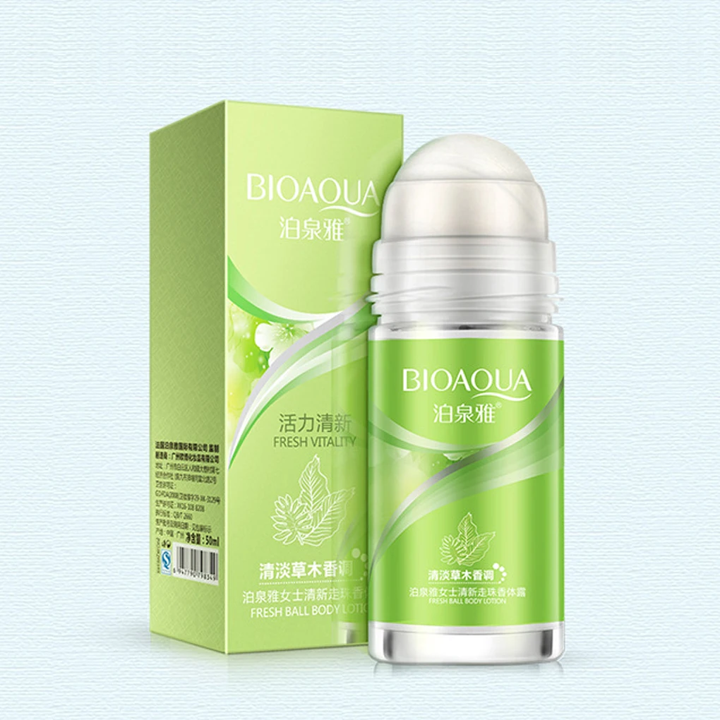 Высококачественный лосьон для тела с свежими шариками, женский аромат, Мужской гладкий сухой антиперспирант, дезодорант для подмышек, 50 мл