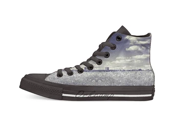 

Following Dreams Design breathable Casual High Top lace-up Canvas shoes sneakers