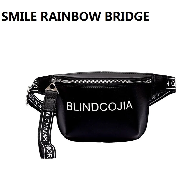 New Women Waist Bag Pack for money Pu Bag for Belt for Phone Design Letter Belt Bag Pouch Female Casual Hip pack Bag