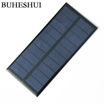 

BUHESHUI 5V 1.5W Polycrystalline Epoxy Solar Panel Module Solar Cell DIY Solar Charger For 3.7V Battery 150*69MM Free Shipping