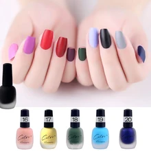 15 мл нетоксичный элегантный матовый Скраб-лак для Ногтей Стойкий Быстросохнущий женский шелковистый матовый Гель-лак для ногтей с эмалью TSLM1