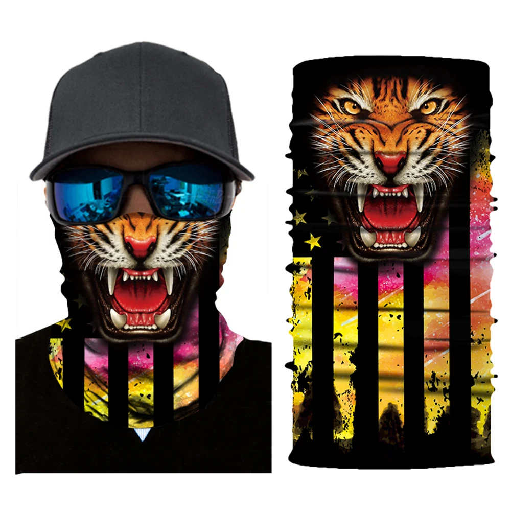 

Horror Skull Face Mask Motorcycle Breathable Scary Mask Headscarf UV Protection Running Fishing Hiking Ski Face Mask Balaclava