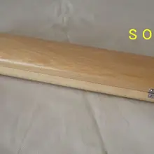 17 отверстий деревянная флейта случае твердой древесины