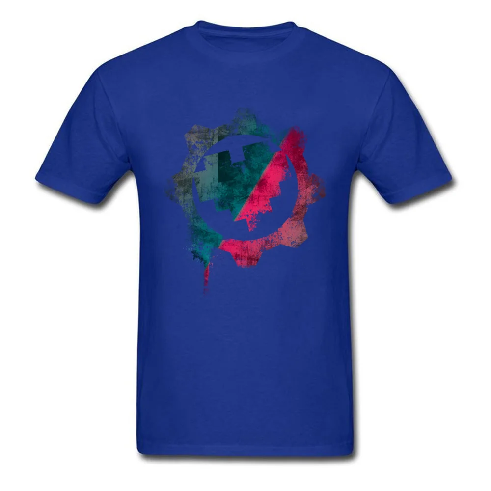 Hero of War Pure Cotton Men Short Sleeve Tops Shirt Casual Thanksgiving Day Top T-shirts Normal T-shirts Fashionable Crewneck Hero of War blue