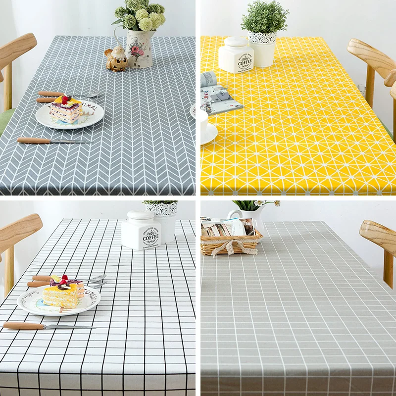 

Tassel Table Plaid Tablecloth Rectangular Party Kitchen Tablecloths Covers Dining Cover Cloths Tablecover nappe mesa obrus E08
