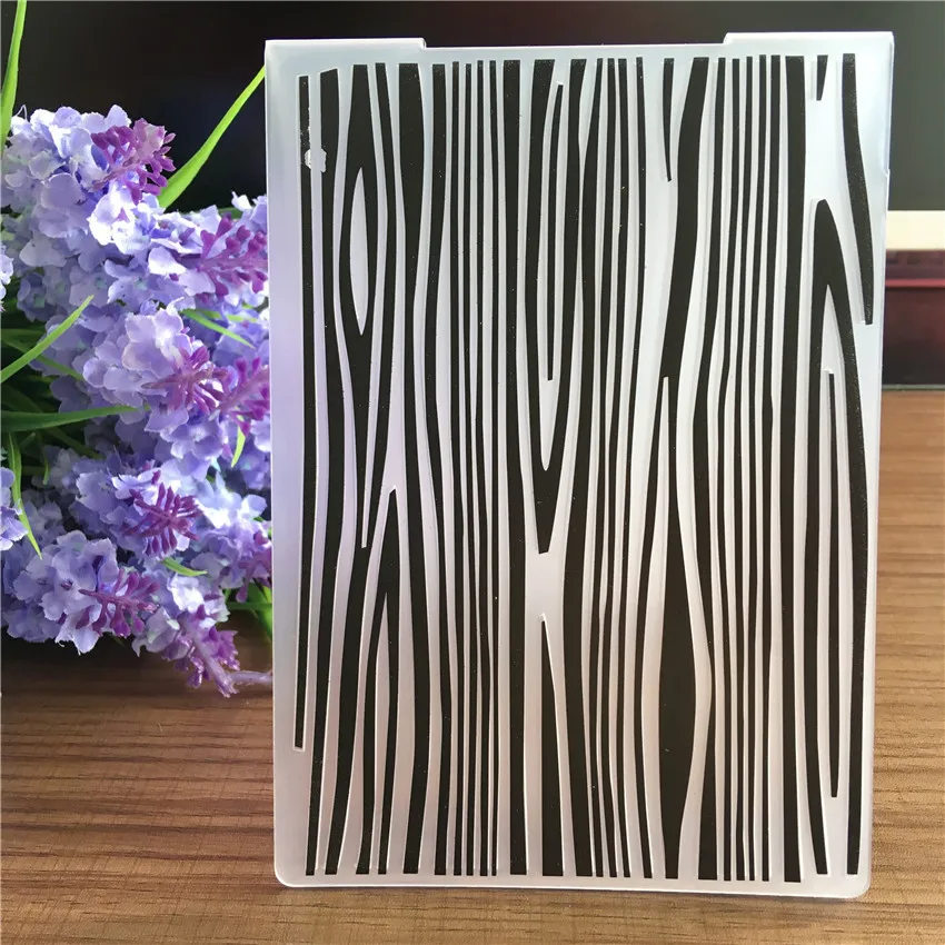 

Tree Lines Grain Plastic Embossing Folder Set For Scrapbooking Photo Album DIY Paper Card Making Decoration Greeting Card 55031