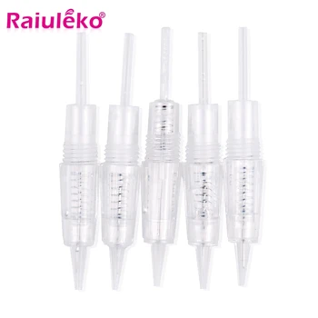 

20Pcs Eyebrow Tattoo Cartridge Screw Needles Permanent Makeup 1D 1R 2R 3R 3F 5R 5F 7R 7F Needle for Electric Auto Microneedle