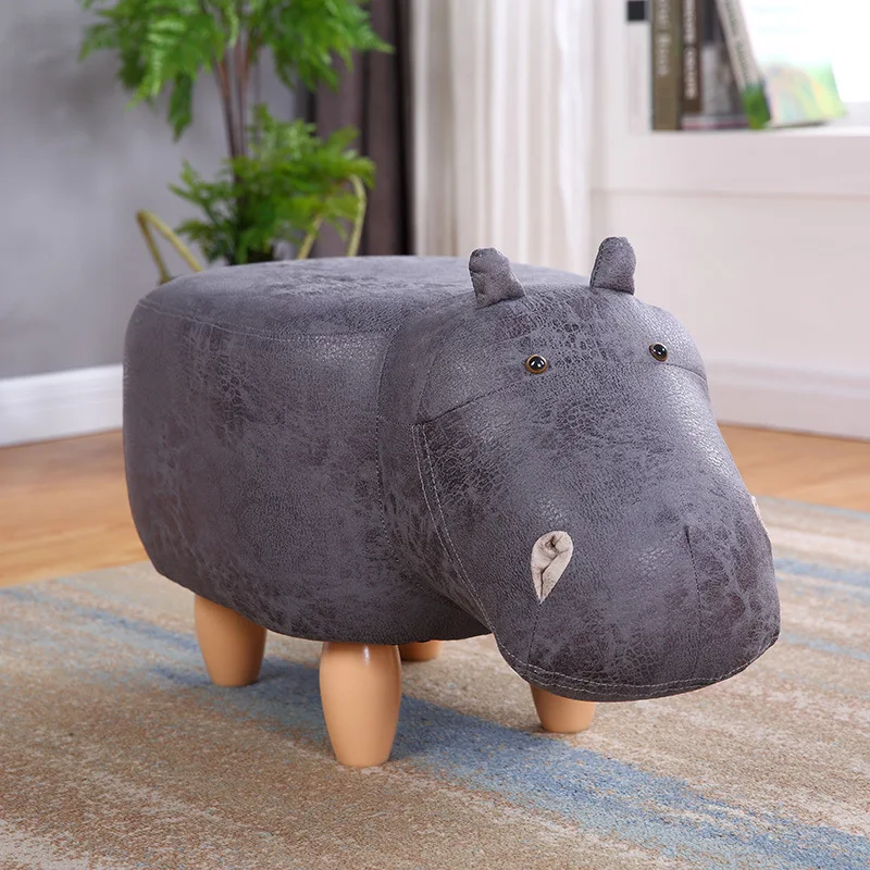 

2019 Rushed No New Pouf Poire Taburetes Chair Wood Stools Stool Shoes Hippo Designer Furniture Sofa Storage Containing Modern