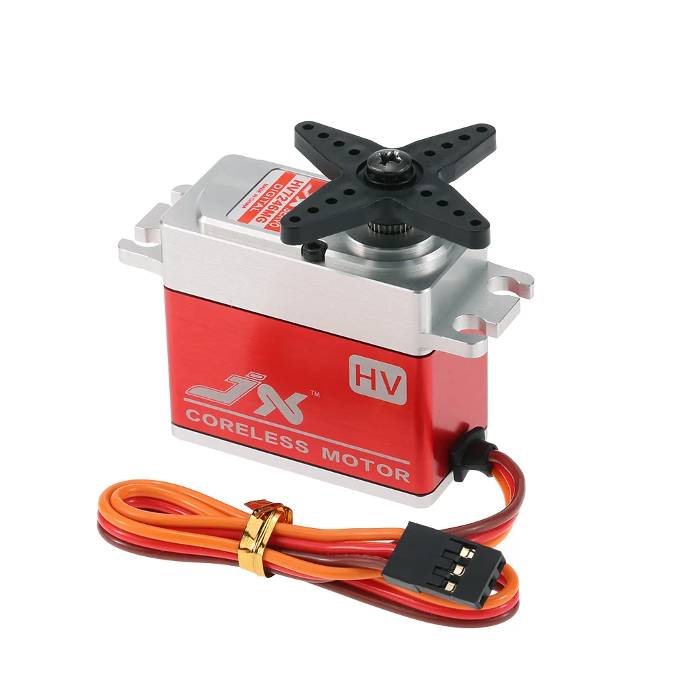 

JX PDI-HV7246MG 46KG Metal Gear High Voltage Digital Coreless Standard Servo for RC Car 550-700 Airplane Helicopter