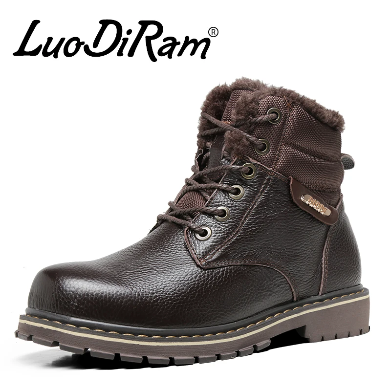 Buy LuoDiRam Brand Super Warm Lace Up Winter Boots