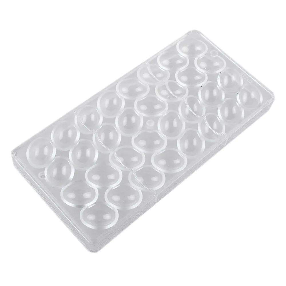 32 сетки DIY жесткая прозрачная оливковая форма для шоколада 3D поликарбонатные формы для шоколада устойчивые многоразовые формы