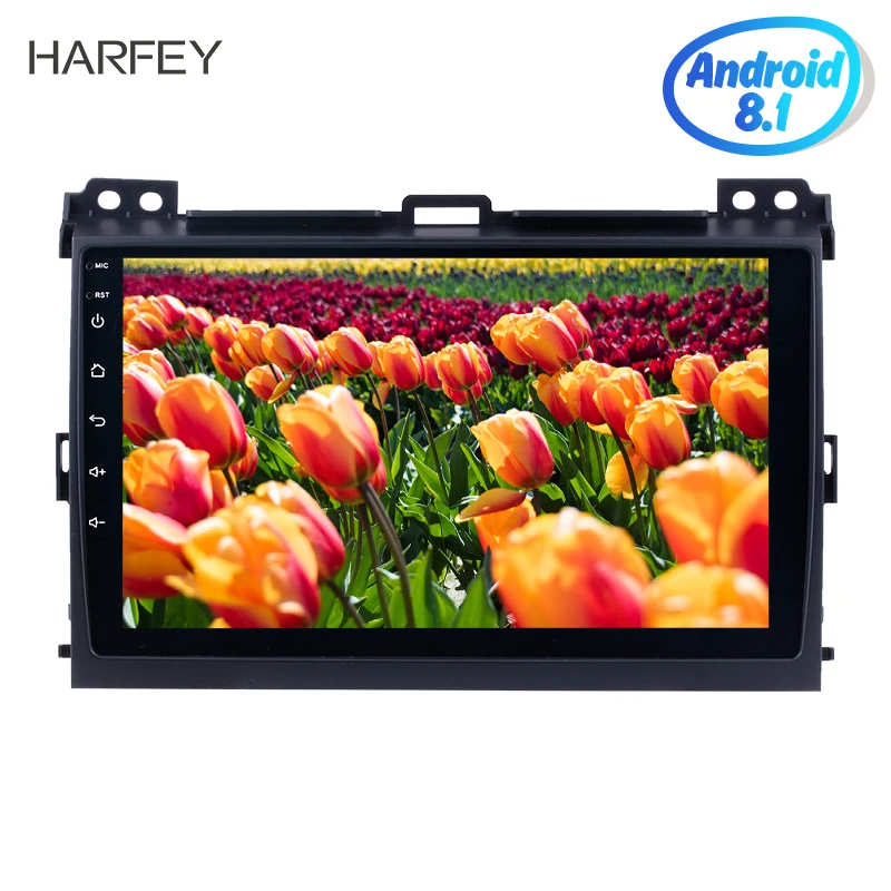 Harfey Android 8.1 car multimedia player for 2004-2009 Toyota Prado Radio GPS Navigation with Bluetooth HD Touchscreen WIFI DVR Harfey Android 8.1 car multimedia player for 2004-2009 Toyota Prado Radio GPS Navigation with Bluetooth HD Touchscreen WIFI DVR