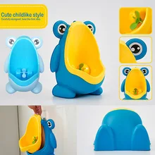 Новое поступление, Детский горшок для мальчика, тренировочный туалет, лягушка, Детская подставка, вертикальный писсуар