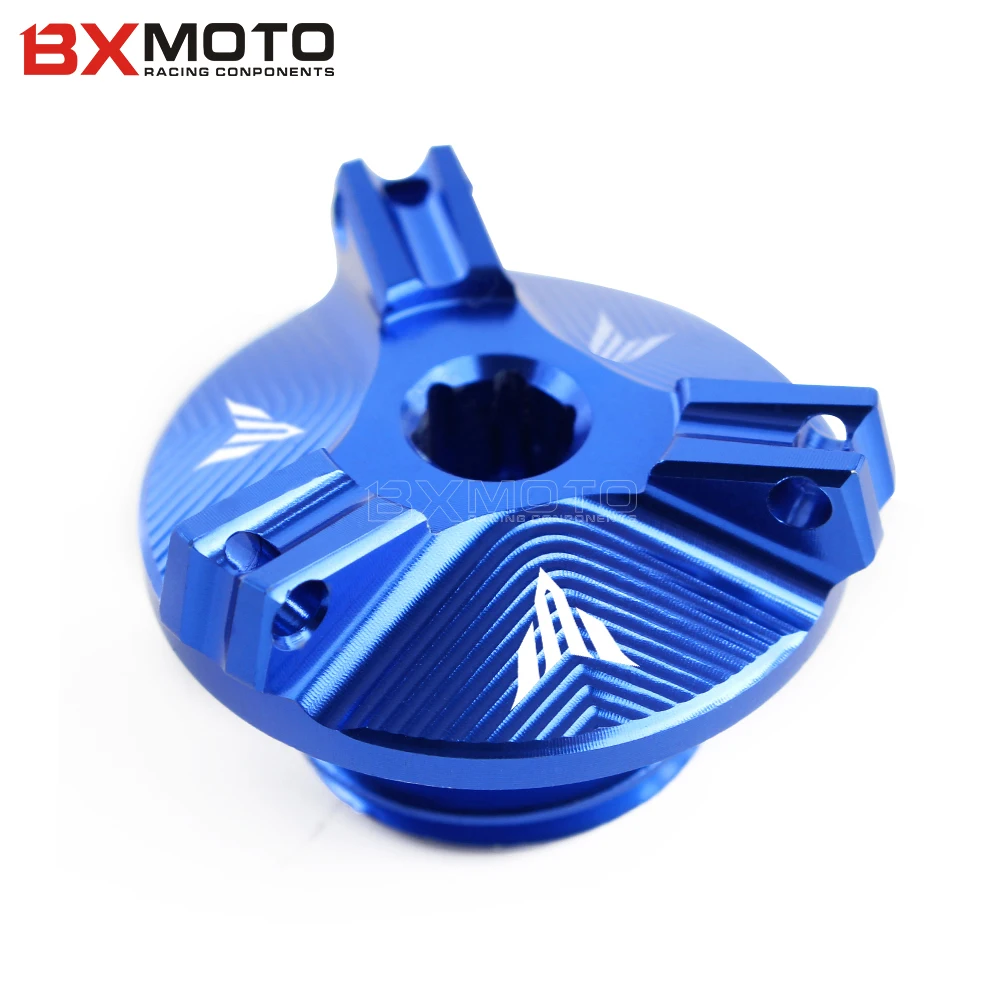 Для Yamaha MT09 FZ 09 MT03 TMAX530 TMAX500 M20 * 2 5 Мотоцикл CNC алюминиевый двигатель Магнитный слив